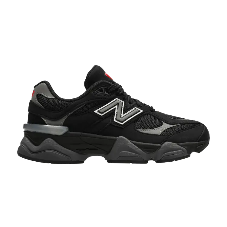 

Кроссовки New Balance 9060 Big Kid 'Black Grey Silver', черный