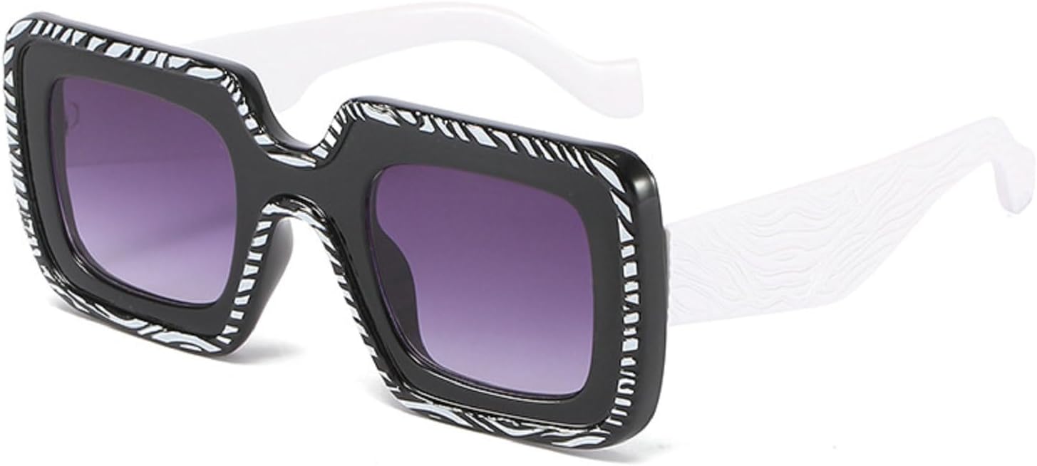 

Квадратные солнцезащитные очки для женщин и мужчин, модные прямоугольные солнцезащитные очки с защитой от УФ-излучения, винтажные женские солнцезащитные очки 20843 Melrose, Grey