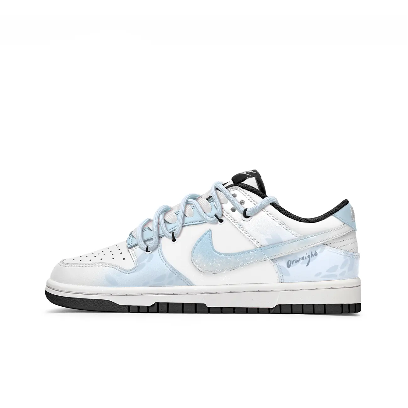 

Детские скейтерские кроссовки Dunk Grade School Nike, белый/синий