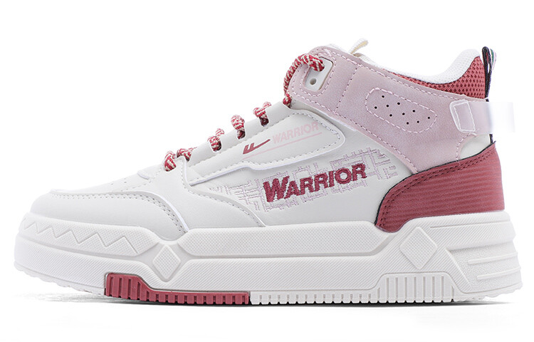 

Кроссовки WARRIOR Skateboarding Shoes Women's Mid-top Beige/Pink, розовый