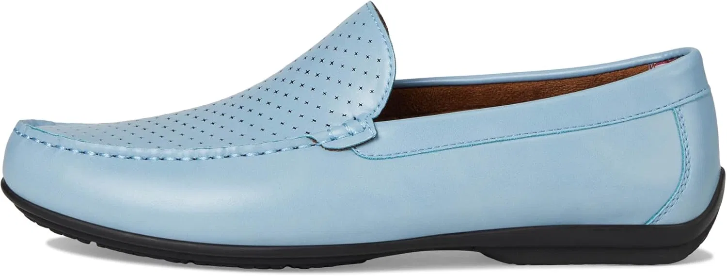 Мужские лоферы Conroy Moc Toe Driver от STACY ADAMS, Light Blue — фото 4