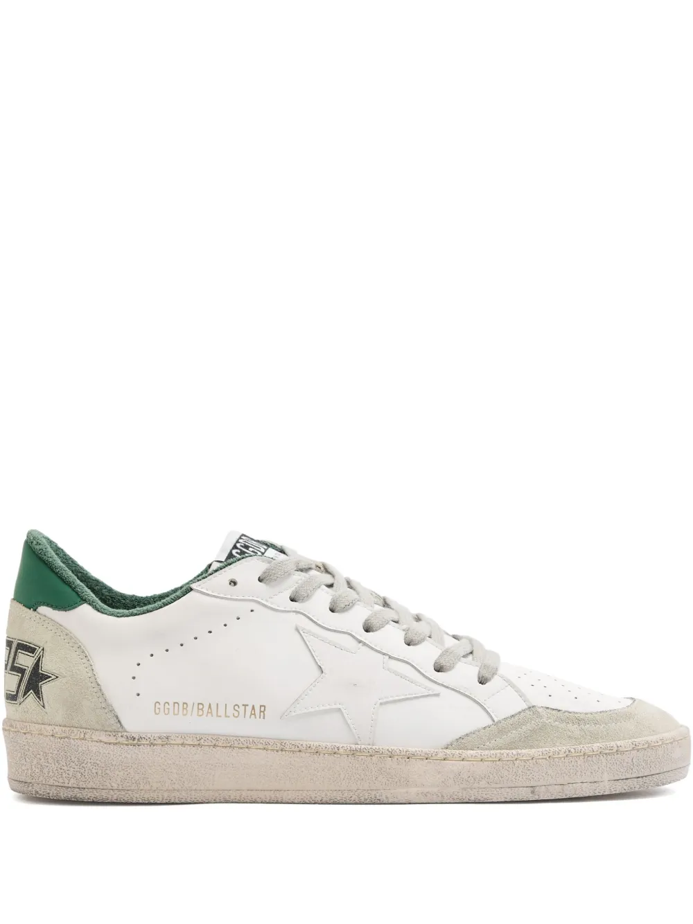 

Кожаные кроссовки Ball Star GOLDEN GOOSE, белый