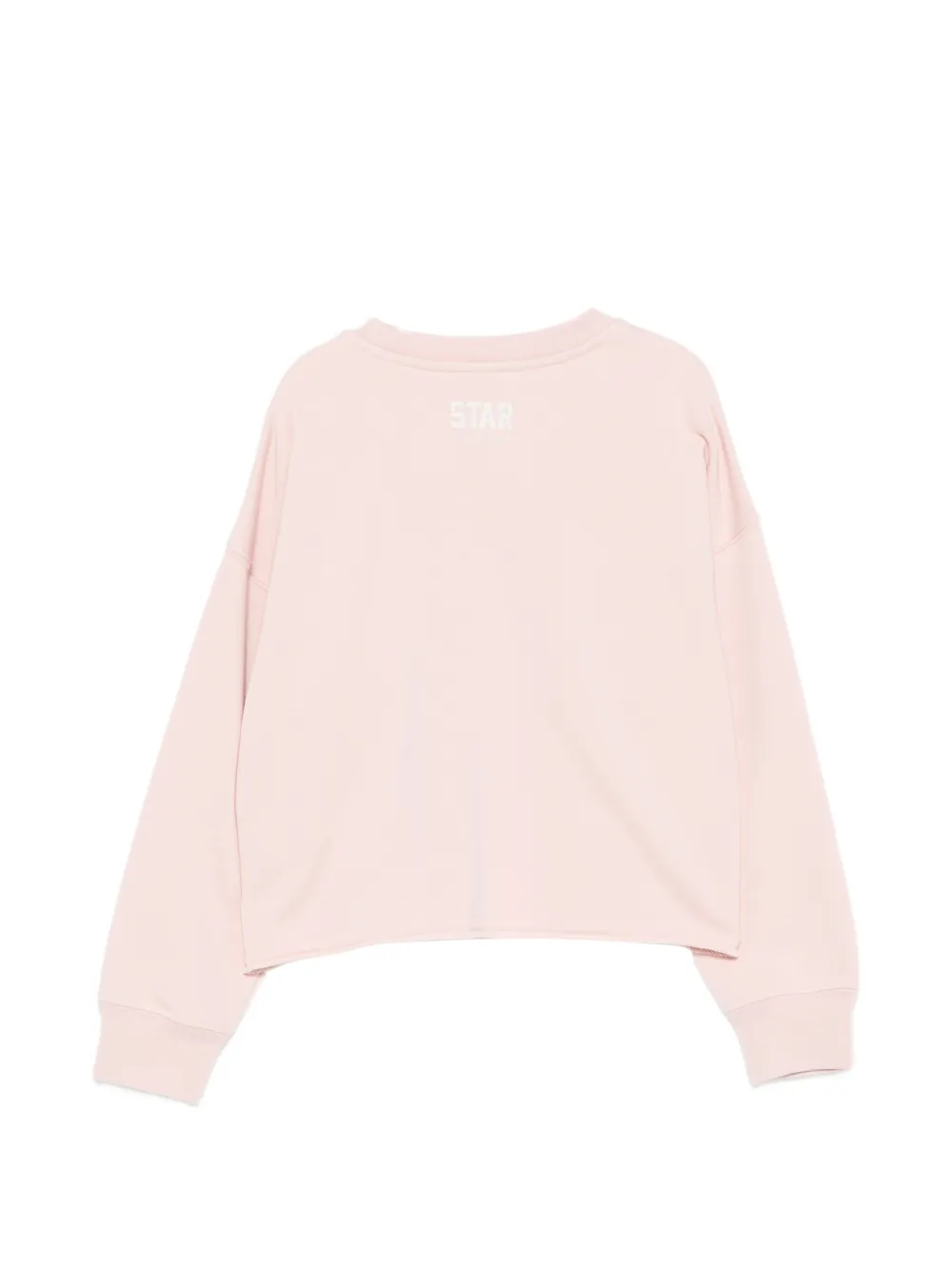 Свитшот Pianiga с нашивкой в виде звезды Golden Goose Kids, розовый — фото 2