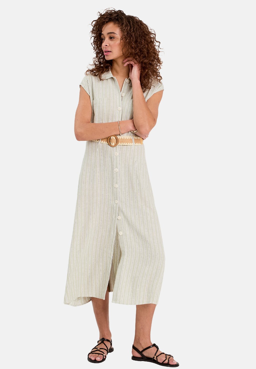 

Платье-рубашка Cache Cache, светло-зеленый