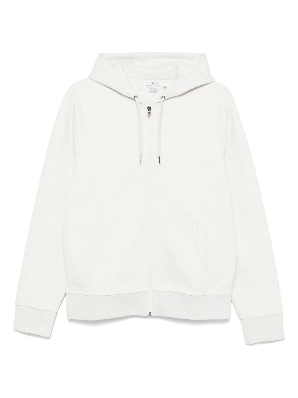 

Меланжевое худи POLO RALPH LAUREN, серый