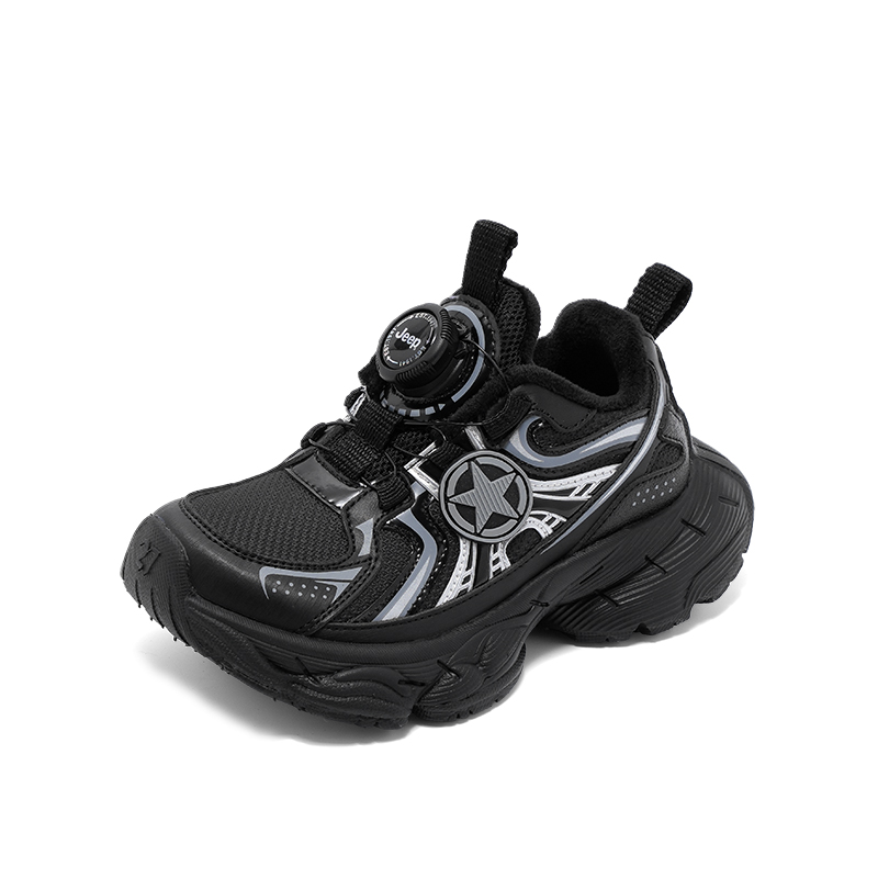 Кроссовки Running Collection Slip Resistant Abrasion Resistant Insulated для детей Jeep, фиолетовый[thin cotton] — фото 4