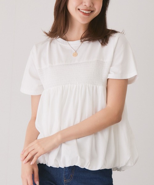 

Футболка с асимметричным низом Jayro, белая