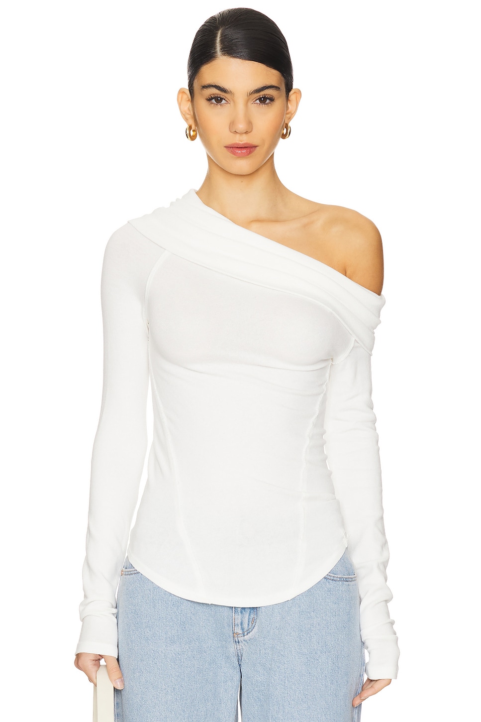 

X-Revolve ирис многослойный топ Free People, белый