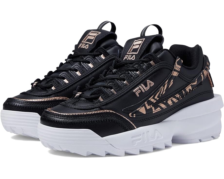 

Кроссовки Fila Disruptor II EXP, цвет Black/Rose Gold/White