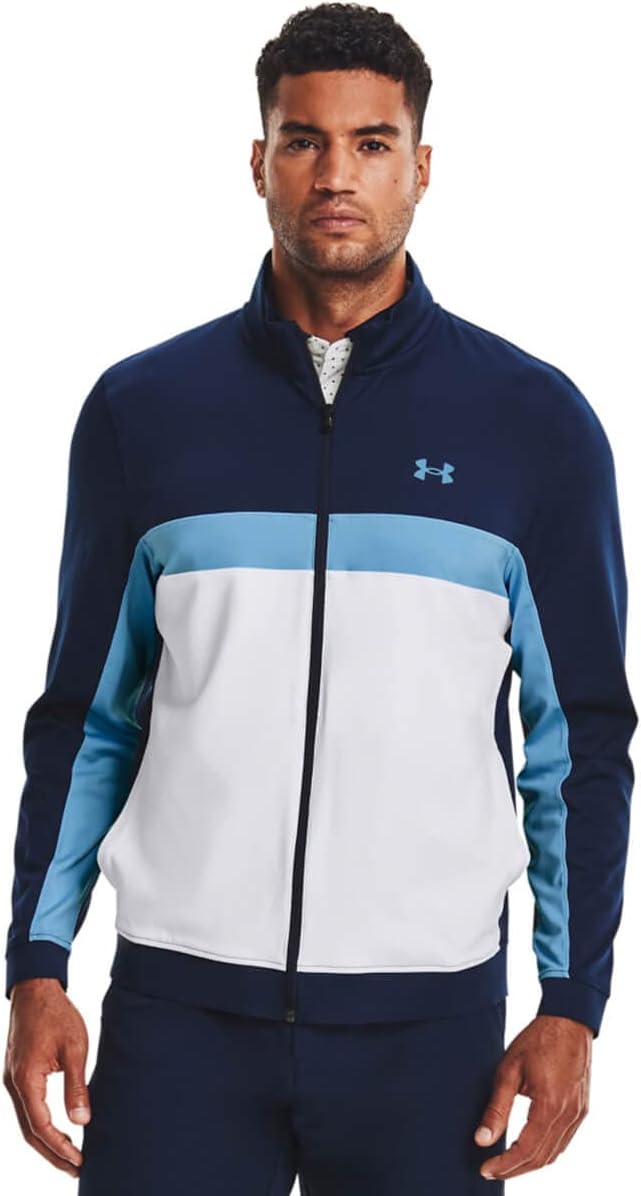 

Мужская футболка Under Armour Storm Midlayer с длинным рукавом и застежкой-молнией, Academy (409)/White, Белый, Мужская футболка Under Armour Storm Midlayer с длинным рукавом и застежкой-молнией, Academy (409)/White