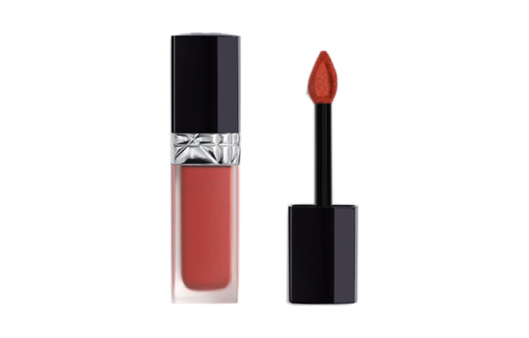 

DIOR Жидкая помада Flame Blue Gold Color Lock Black Tube матовая натуральная стойкая 6 мл