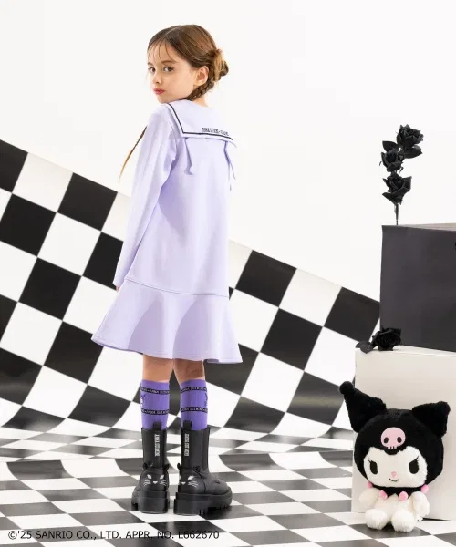 Детское платье ANNA SUI mini с принтом Куроми — фото 2
