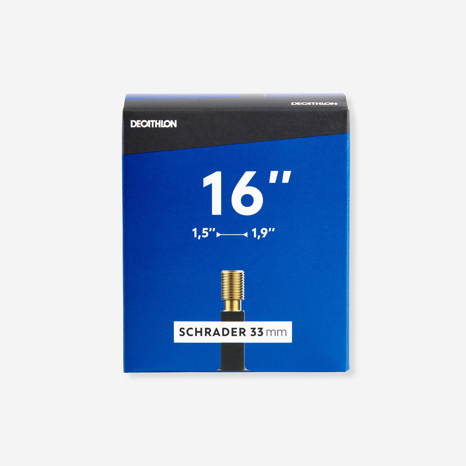 

Внутренняя трубка клапана Шредера 16 дюймов x 1,50-1,90 дюйма Decathlon