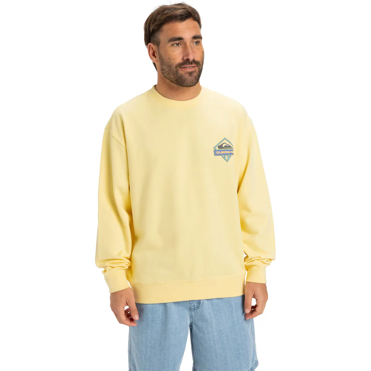 

Мужская толстовка Quiksilver Spin Cycle, желтый