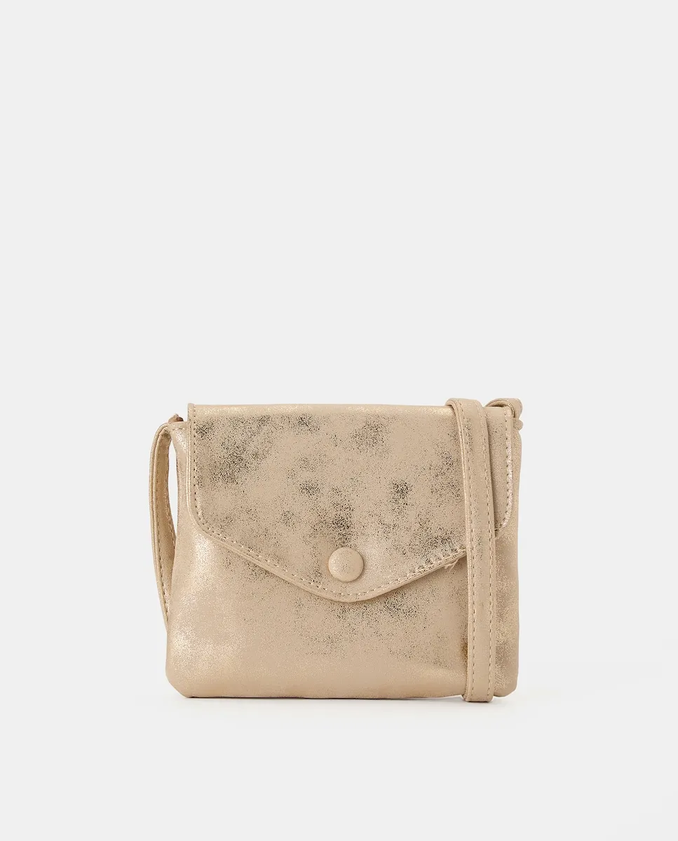 

Детская металлическая сумка через плечо Coconut El Corte Inglés, старое золото