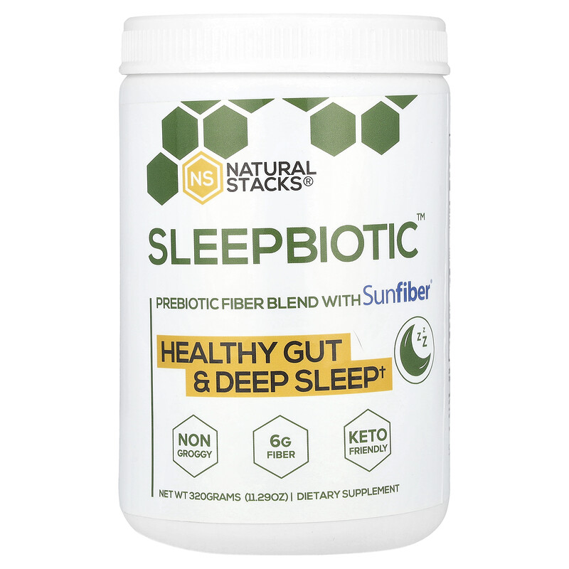 

Natural Stacks, Sleepbiotic , 320 г (11,29 унции)
