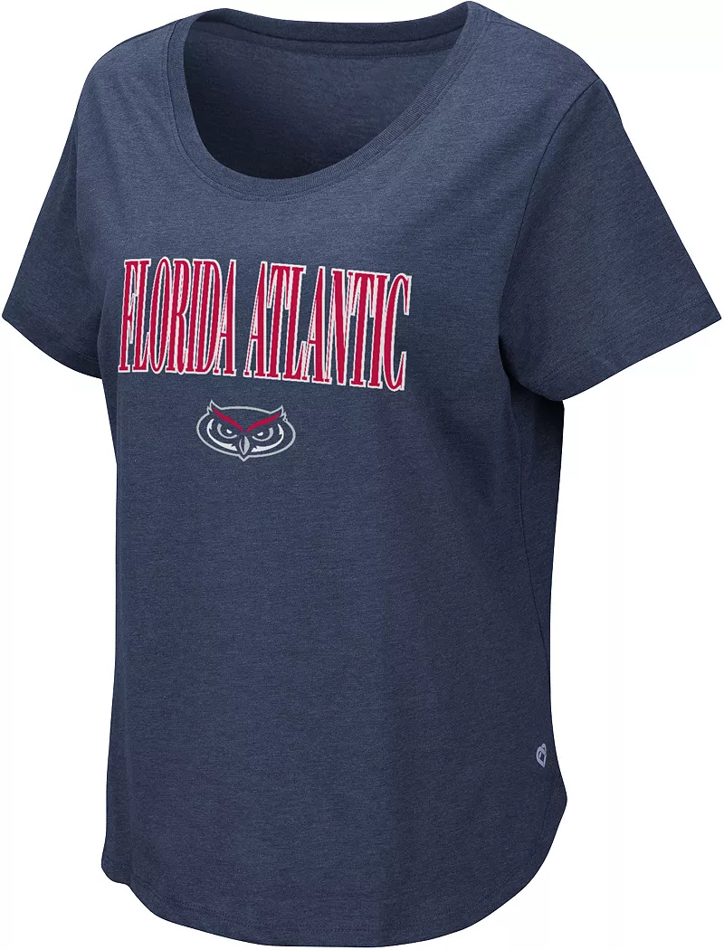 

Женская темно-синяя футболка Colosseum Florida Atlantic Owls