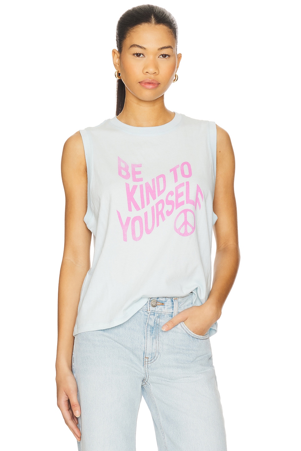 

Майка "Be kind bowery" от Spiritual Gangster, crystal blue