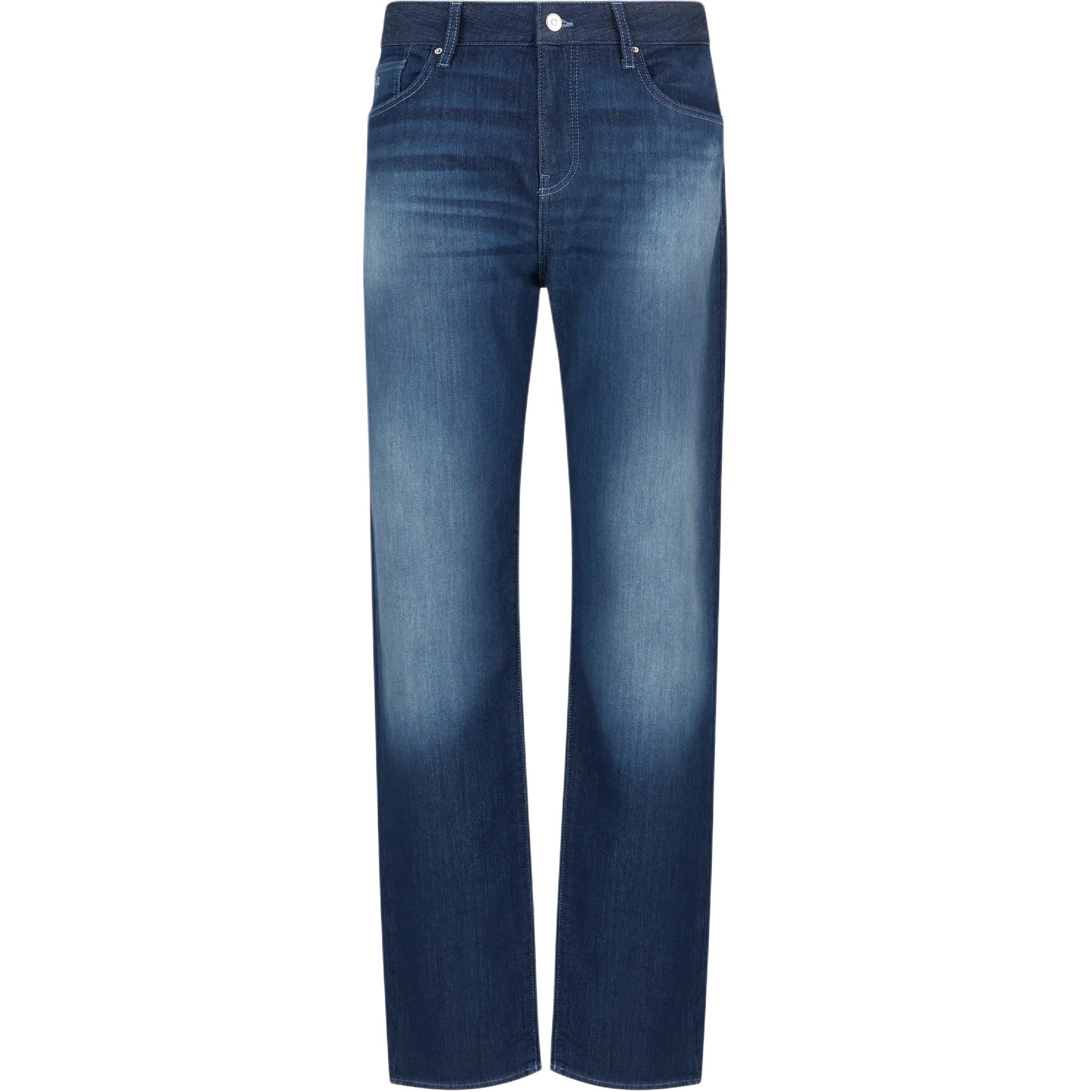 

Джинсы с эффектом потертости ARMANI EXCHANGE, темный индиго