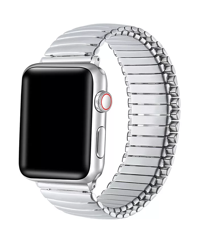 

Стальной браслет Slink для Apple Watch 44,45,46,49 мм Posh Tech, серебряный