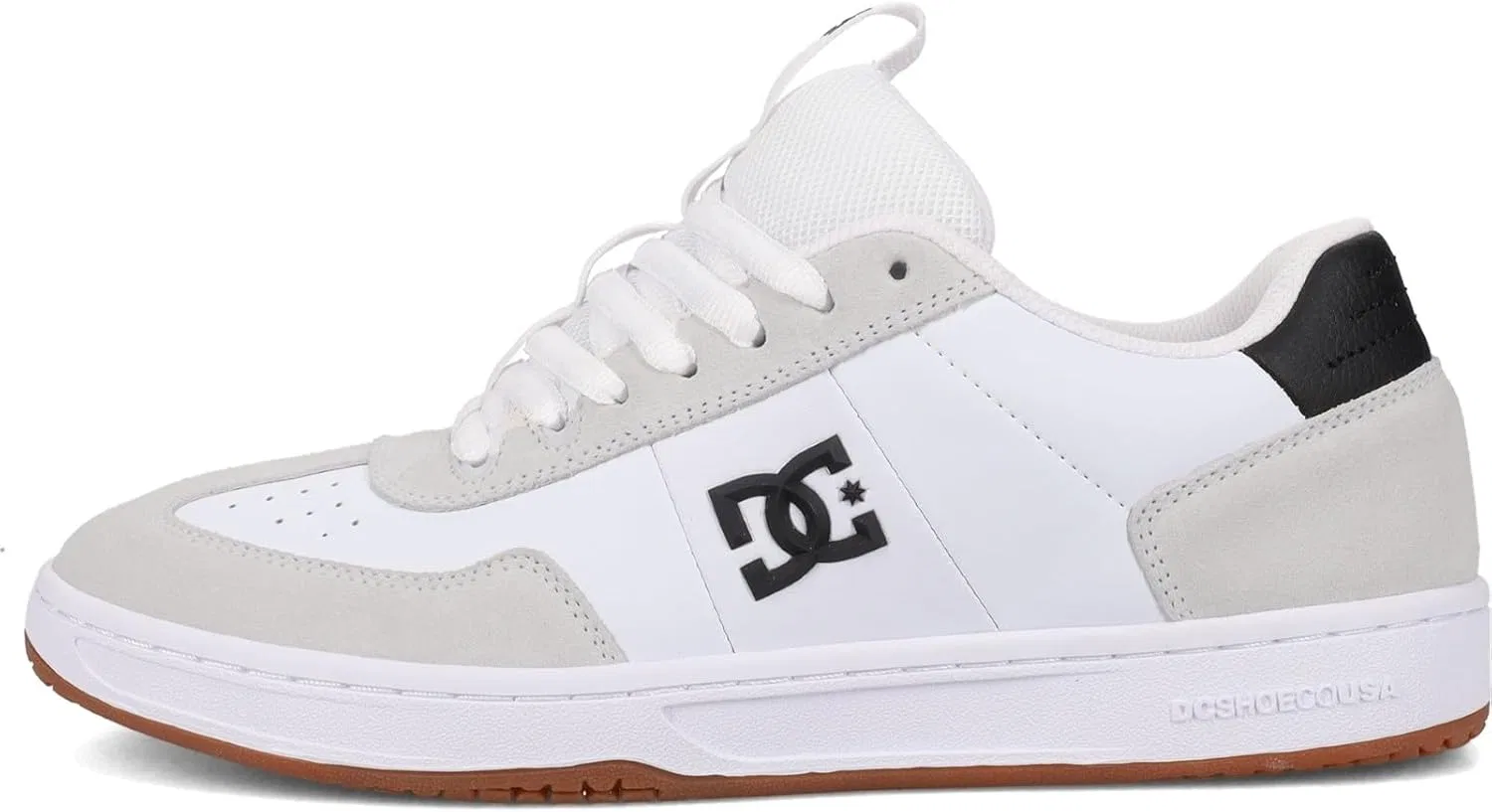 DC Shoes Кроссовки DC Astrix, бело-черные, размер 42.5 UK — фото 3