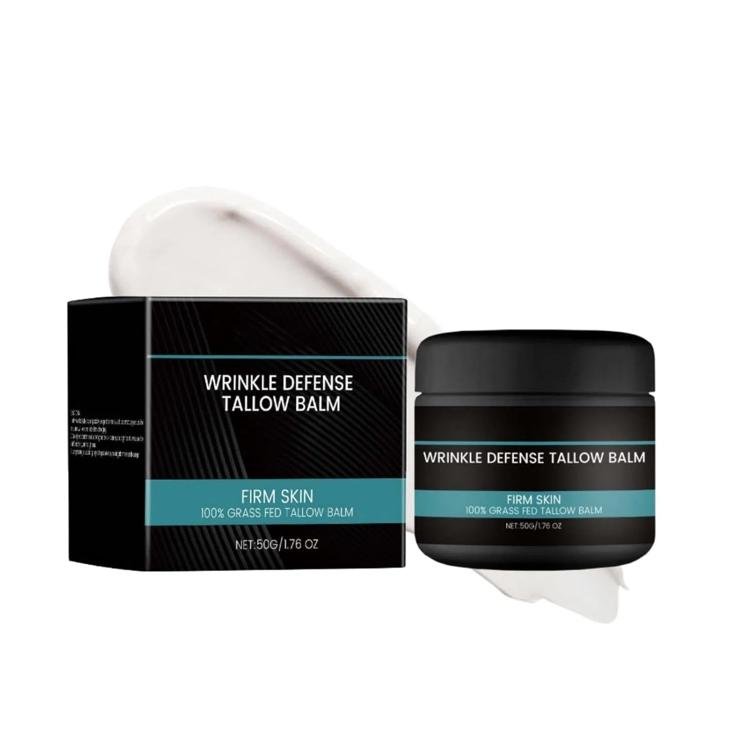 Лосьон Radiantre — Мужской бальзам для лица с говяжьим жиром Wrinkle Defense , 1Pc, 50 г
