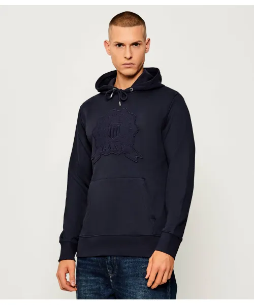 

Толстовка Regular fit Gant, синий
