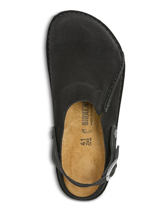Мужские сабо Birkenstock Lutry с открытой пяткой, черный — фото 2
