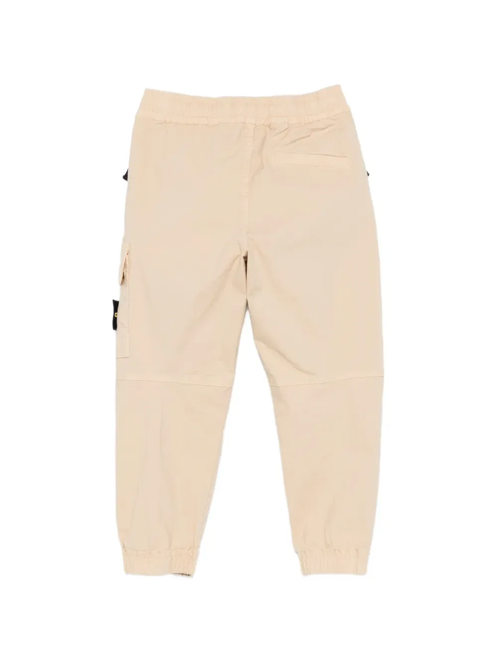 Брюки с нашивкой-логотипом Stone Island Junior, нейтральный — фото 2