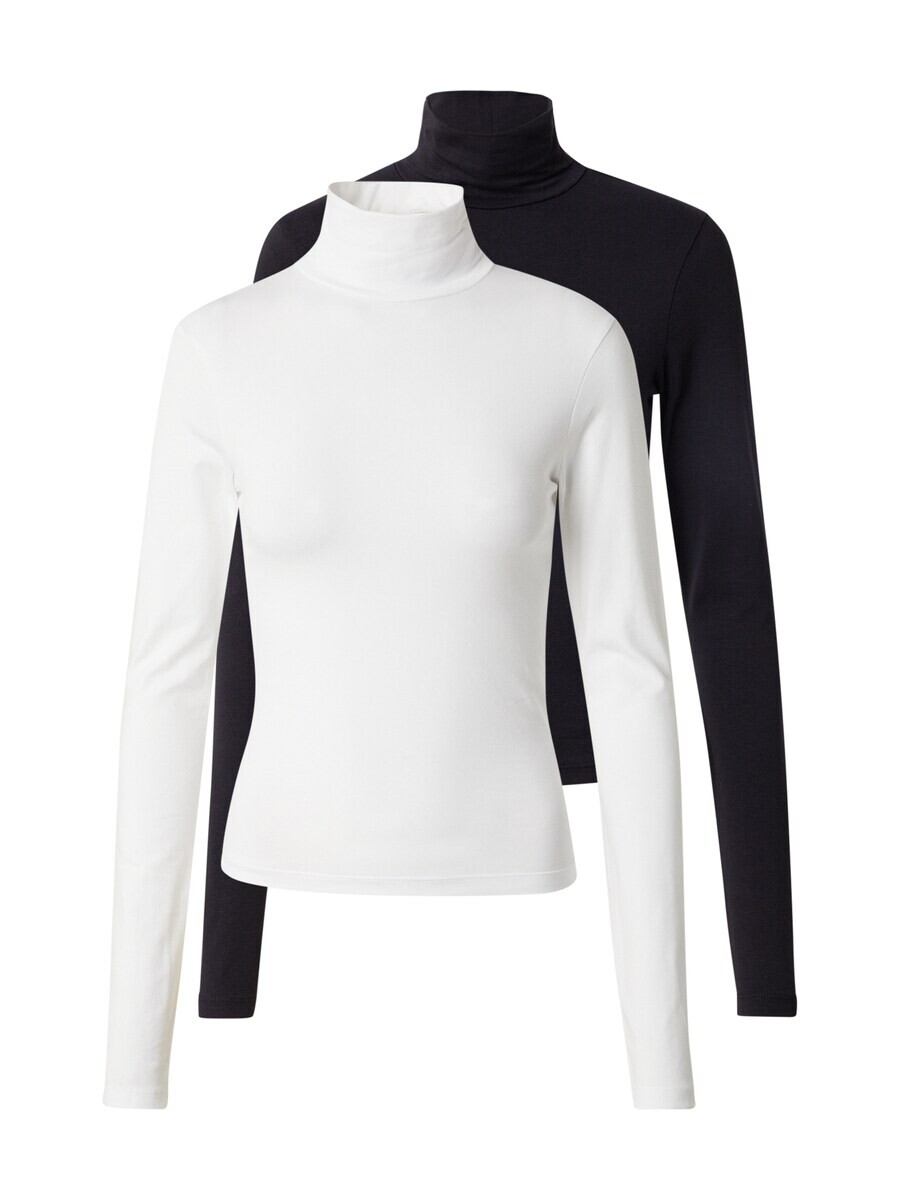 

Лонгслив STUDIO SELECT Shirt Mila, черный/белый