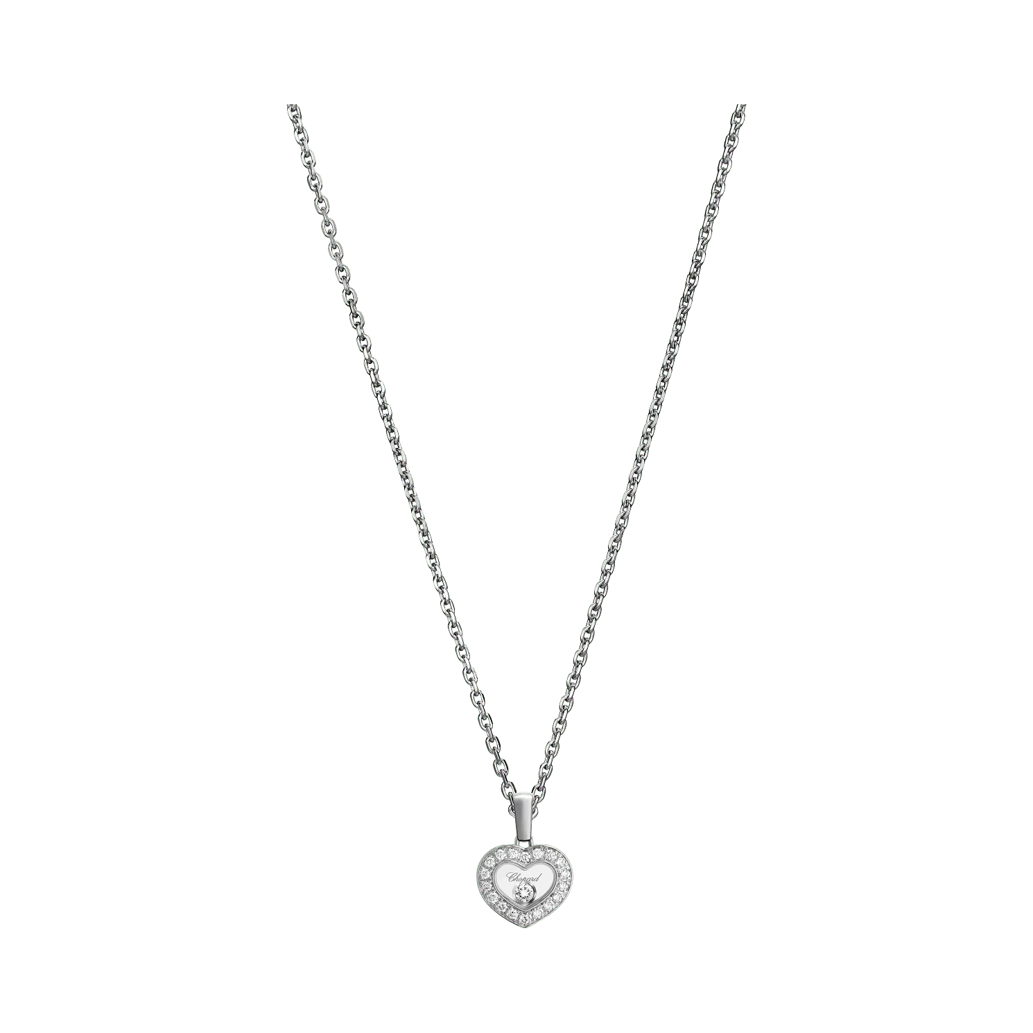

Кулон Chopard Happy Diamonds Icons - Подвеска, белое золото, бриллианты