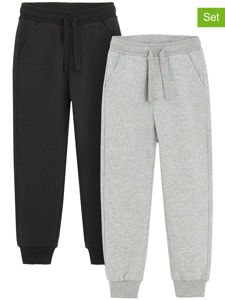 

COOL CLUB Комплект из 2 штук: спортивные штаны черно-серого цвета