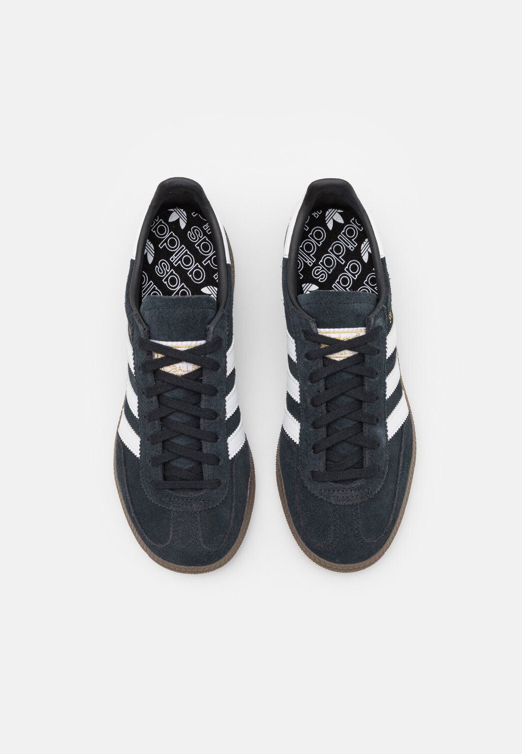 Кроссовки на шнуровке HANDBALL SPEZIAL KIDS adidas, черный — фото 4