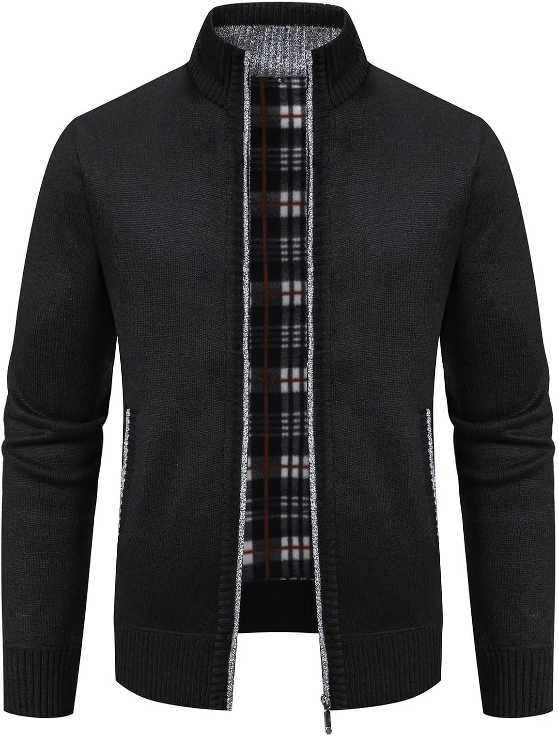 

Свитер-кардиган Mylldey мужской вязаный с длинным рукавом