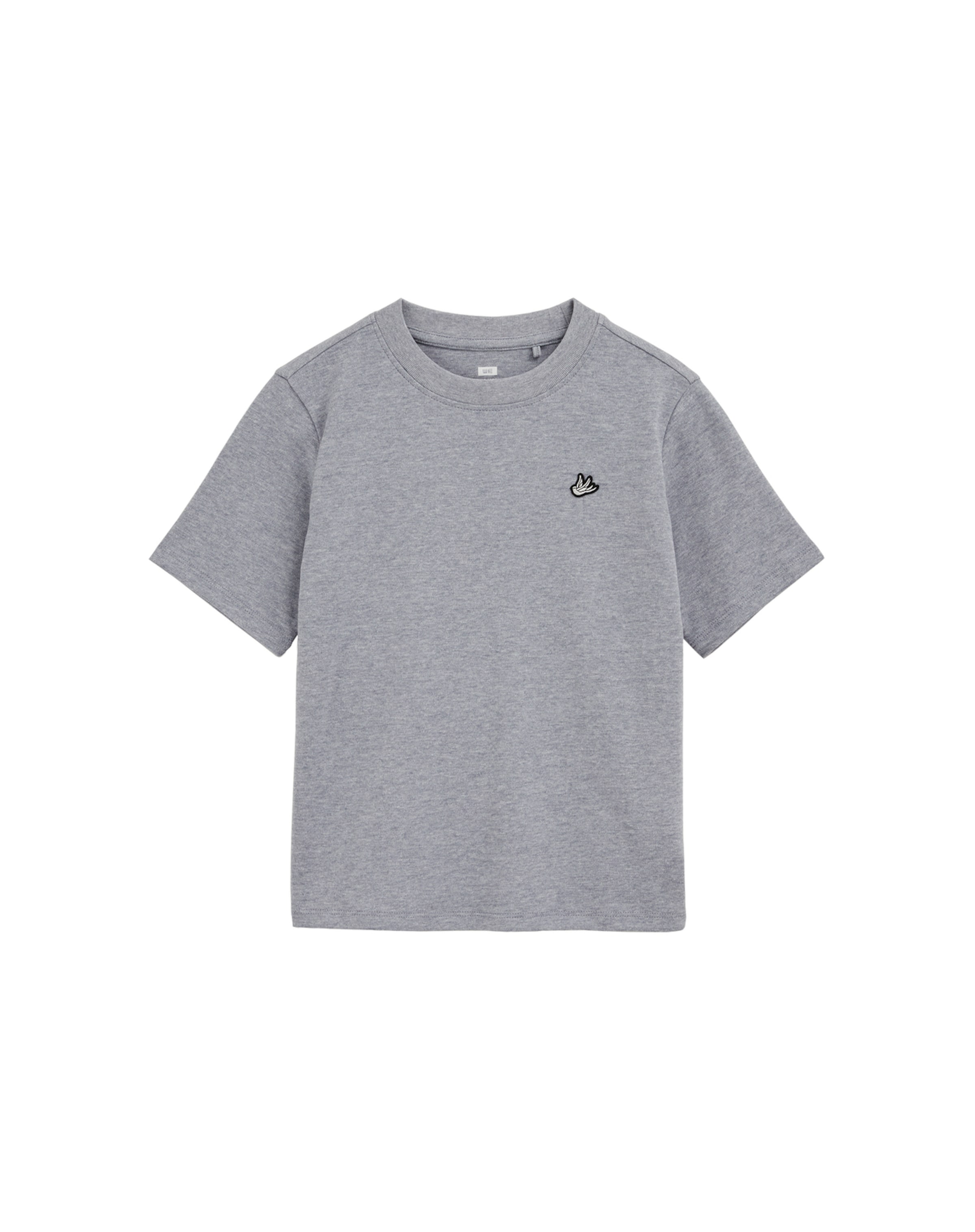 

WE Fashion Футболка в цвете базальтовый серый