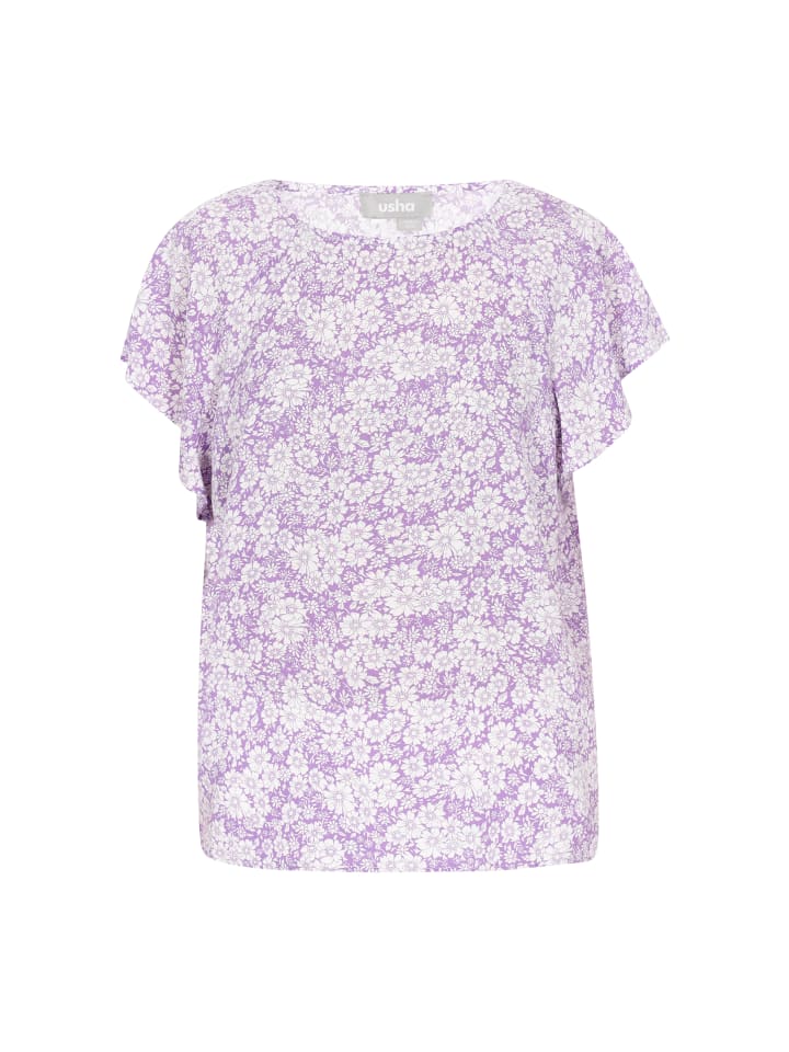 

Блузка Usha, цвет purple white