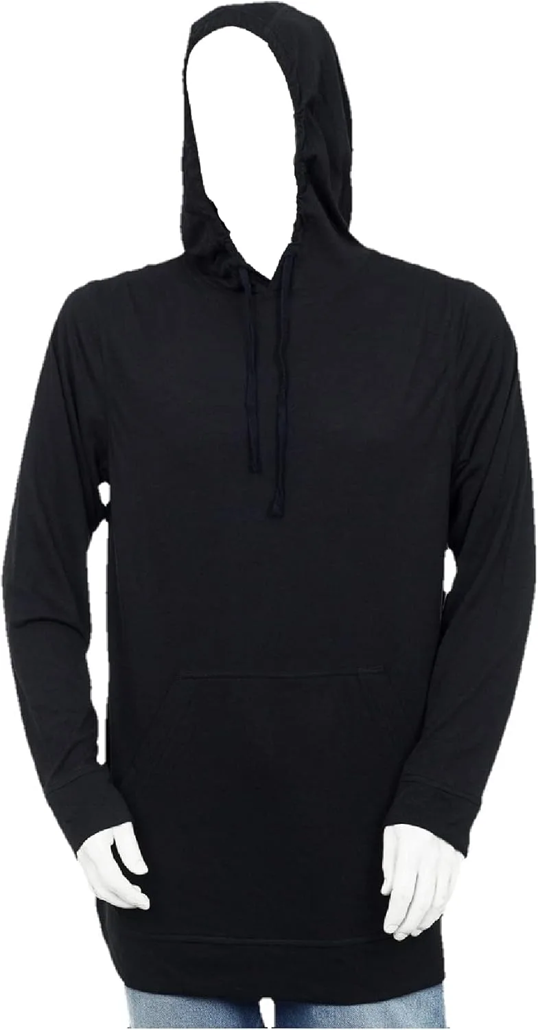 

Толстовка с капюшоном на молнии и карманом-кенгуру, длинный рукав Styllion