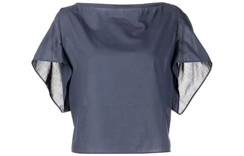 Футболка SS23 женская Blue EMPORIO ARMANI, Black