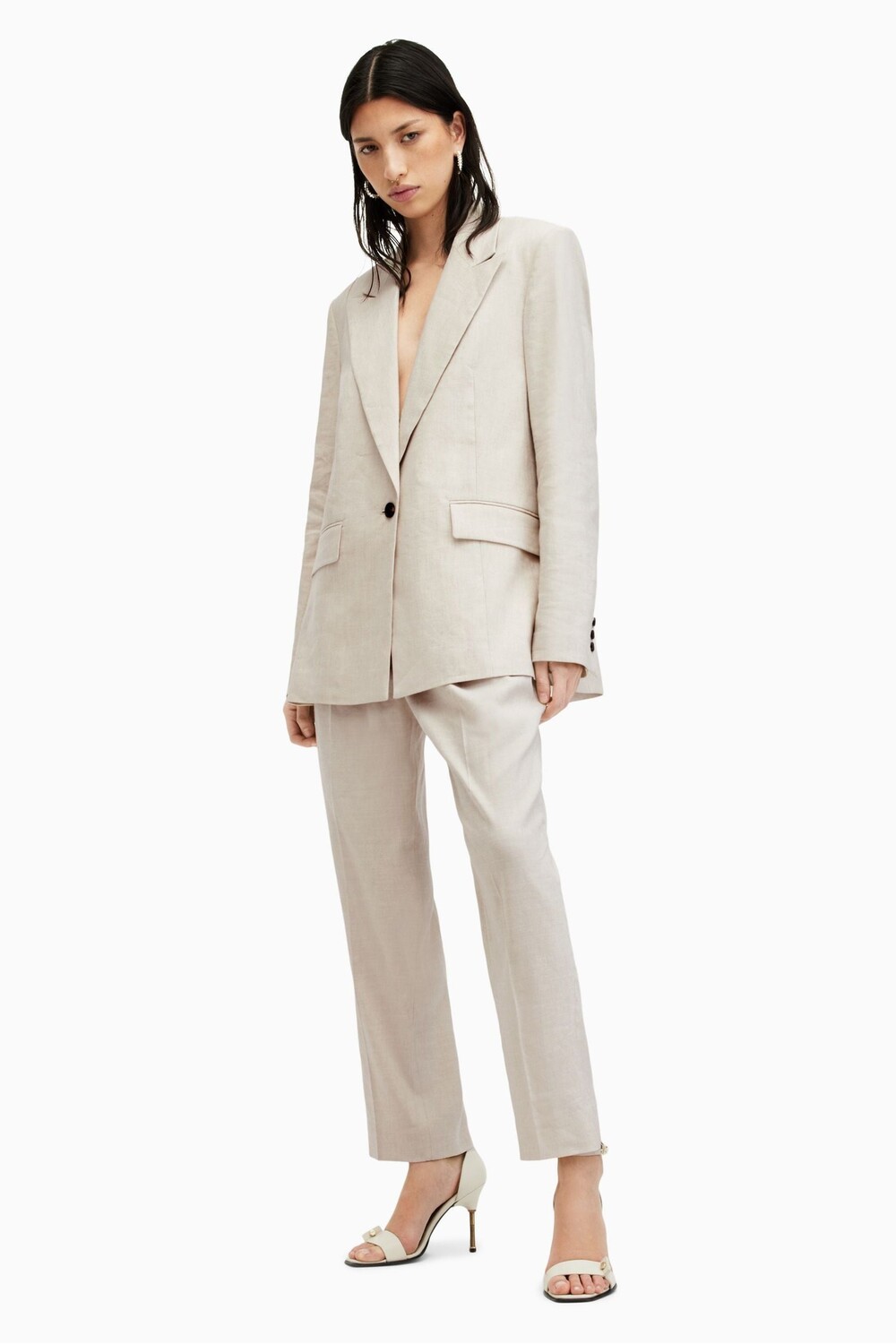 

Брюки Allsaints Whitney All Saints, коричневый