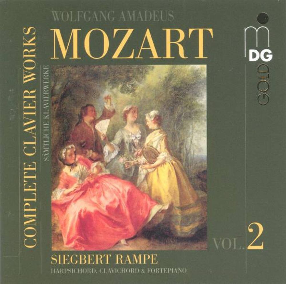 

Диск CD Mozart: Complete Clavier Works, Vol. 2 [Import] - Wolfgang Amadeus Mozart, Siegbert Rampe