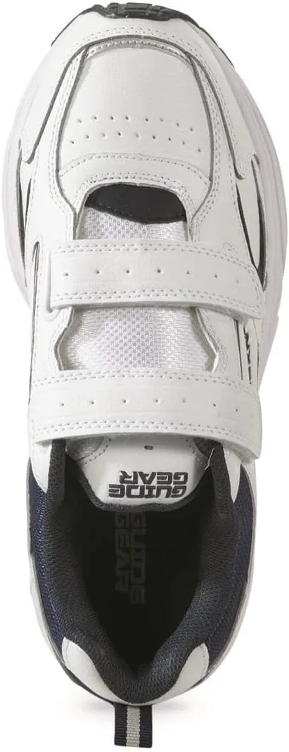 

Кроссовки Guide Gear для мужчин с застежкой-липучкой, комфортная обувь для работы, повседневной носки и работы, белый/синий