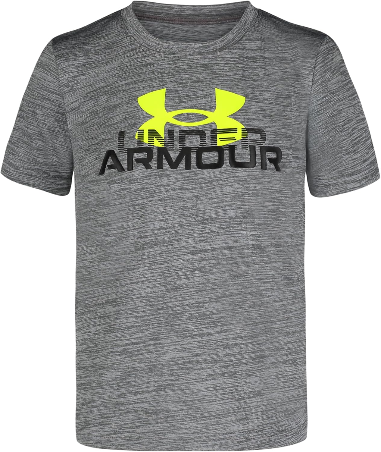 

Футболка Under Armour для мальчиков, с круглым вырезом, легкая и дышащая, Castlerock Fade