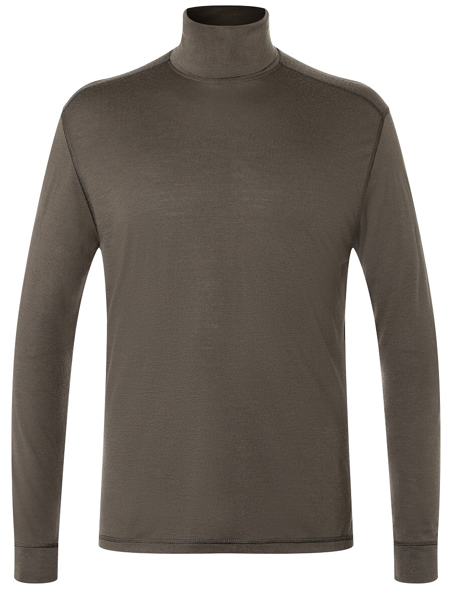 

Лонгслив super.natural Merino, зеленый
