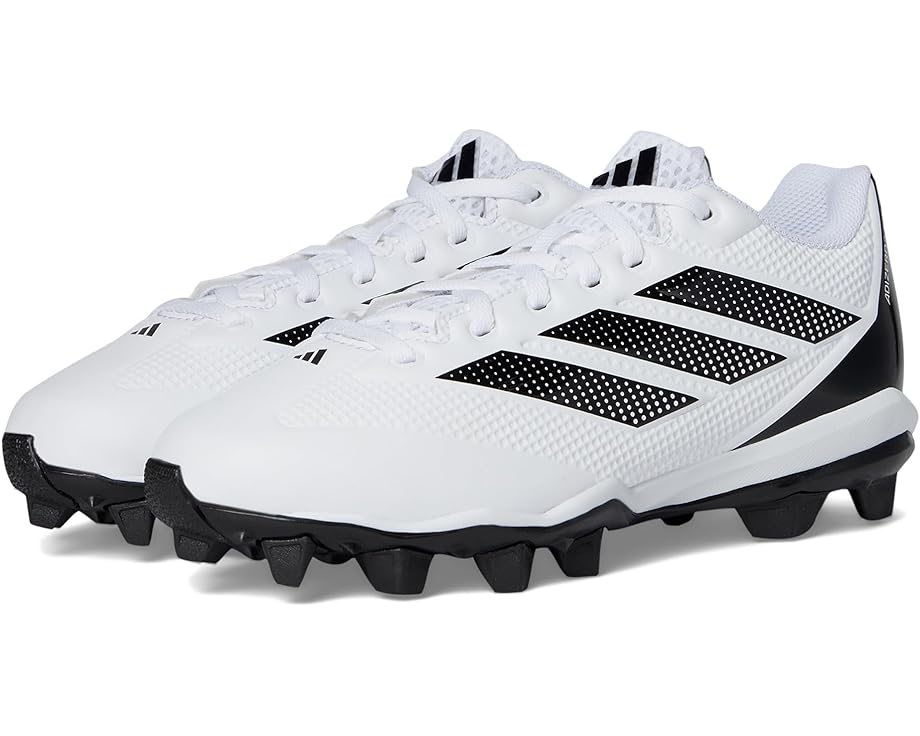 

Кроссовки adidas Kids Adizero Impact 2.0 Molded Baseball Cleats, цвет White/Black/Black
