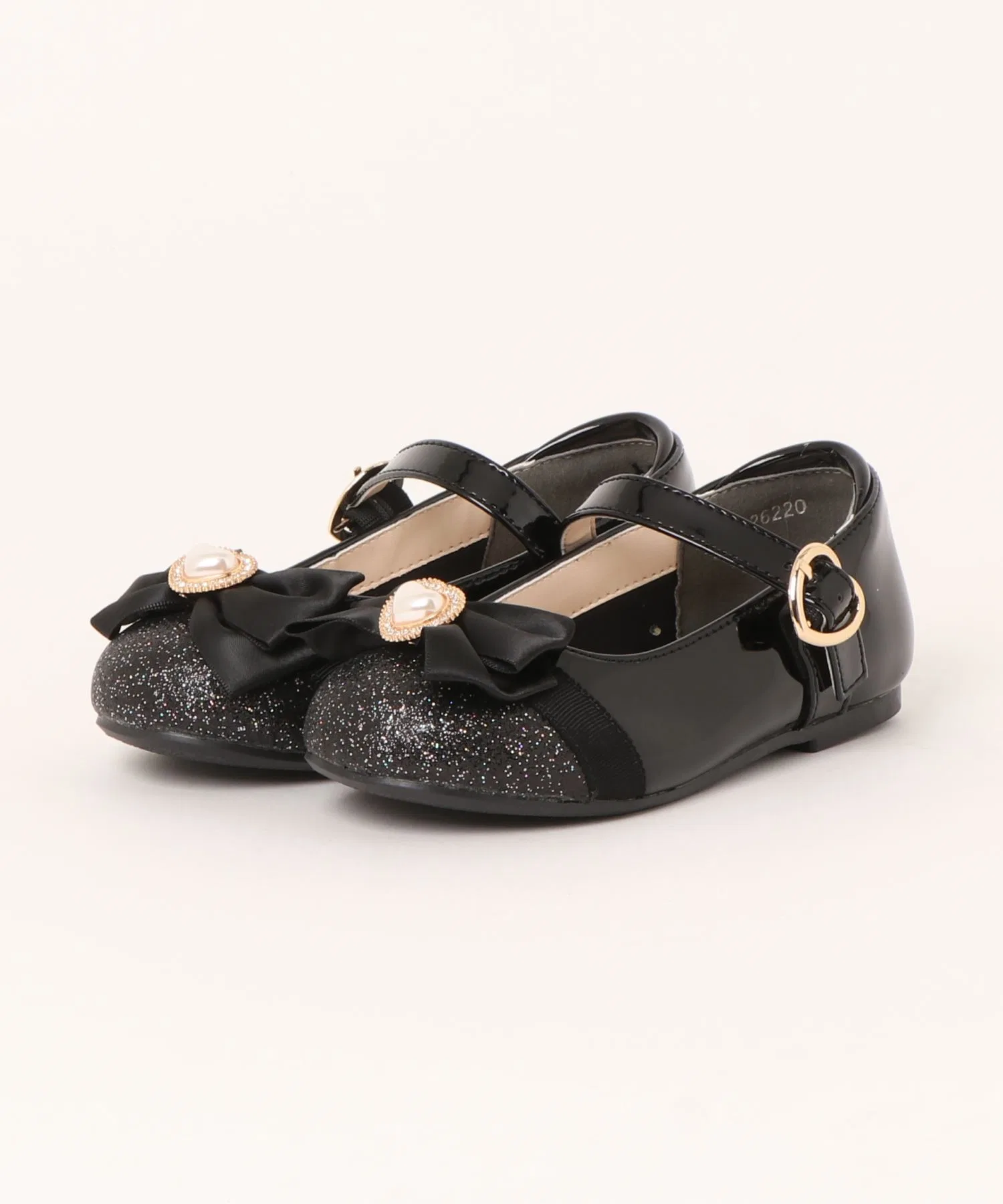 Детские туфли Betty Kids с бантом и стразами