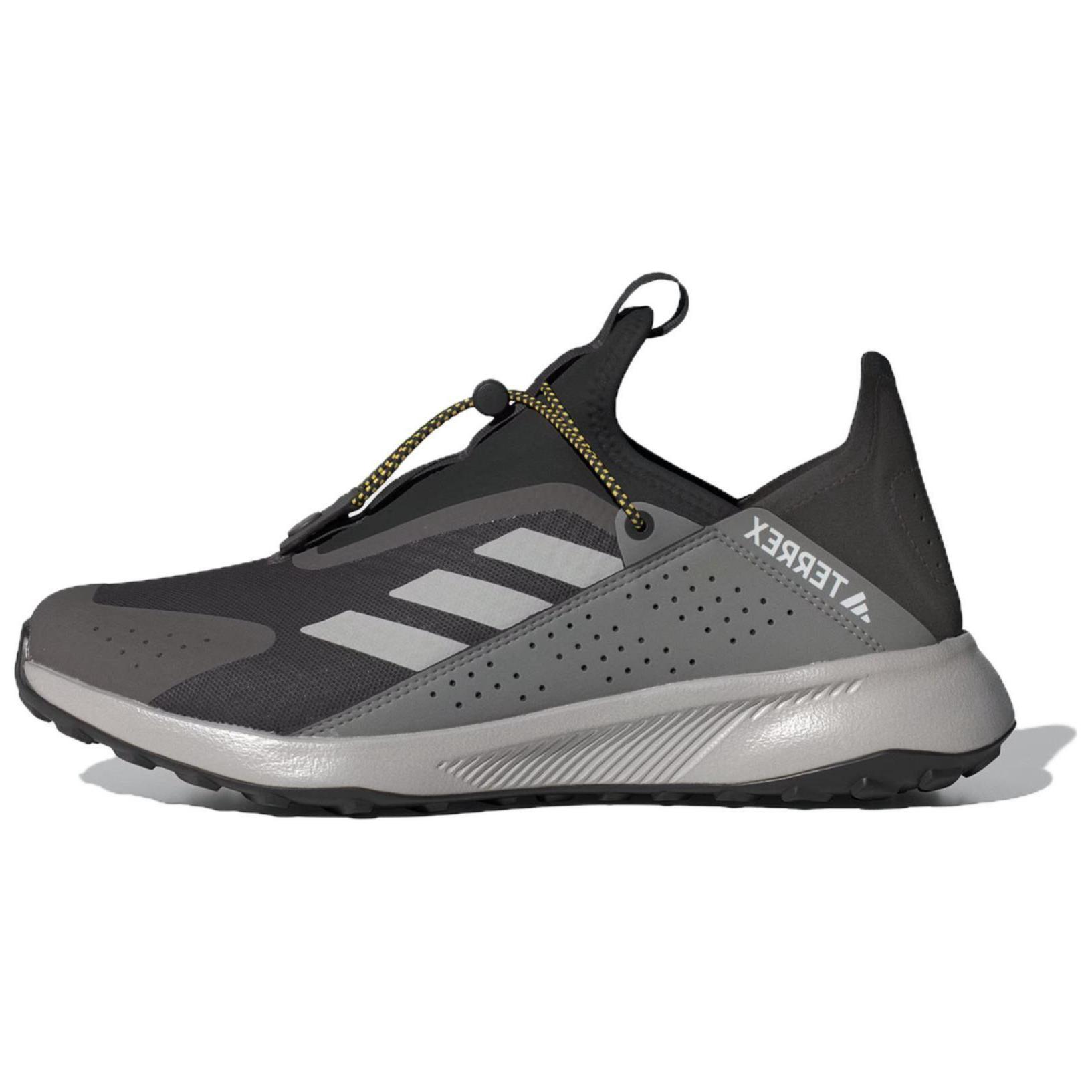 

Adidas VOYAGER 21 Слипоны Heat.Rdy для путешествий прочные дышащие низкие уличные туфли мужские коричневый серый - серый коричневый/серый, цвет Gray Brown/Gray