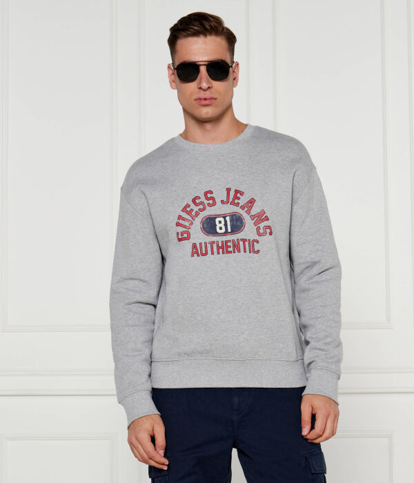 

Свитер Loose fit Guess Jeans, серый