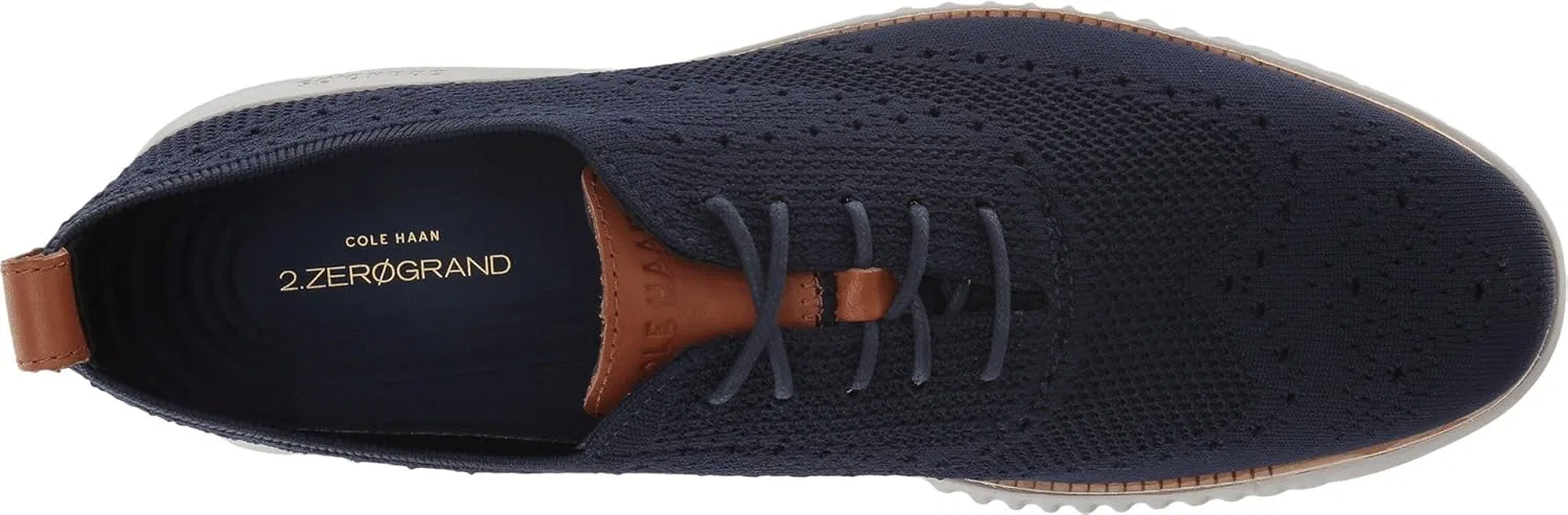 Мужские оксфорды Cole Haan 2.Zerogrand Stitchlite, Blue Navy Blue Vp Gry Marine Blue Vp Gry — фото 2