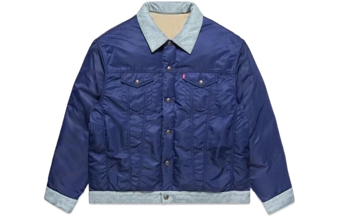 

Куртка-бренд Clot X Levis X CLOT, унисекс, темно-синяя Levi’S, синий