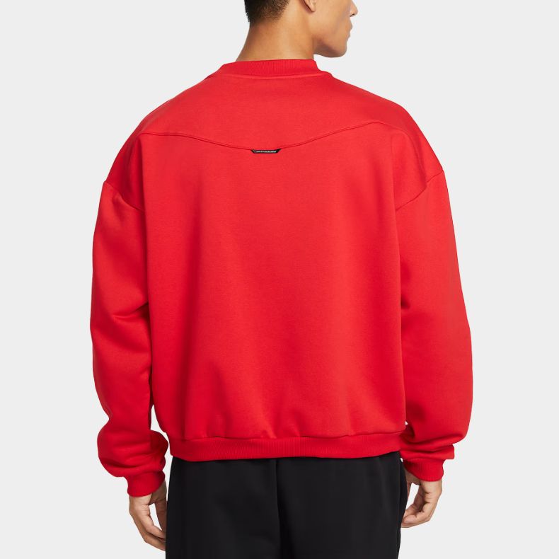 Мужская толстовка Therma FIT Nike, university красный/светлый айвори белый — фото 4